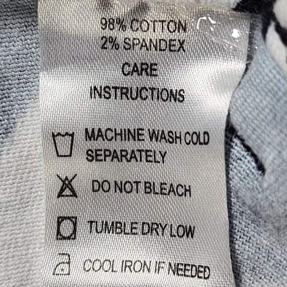 Motel Rocks Denim XS Checkerboard Pants Womens Cotton & Spandex - Picture 6 of 12